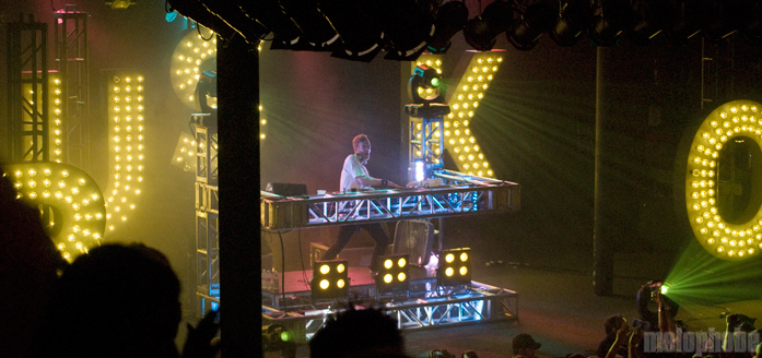 Rusko at Roseland Theater, April 15, 2011. Photo by Colin McLaughlin.