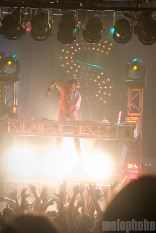 Rusko at Roseland Theater, April 15, 2011. Photo by Colin McLaughlin.