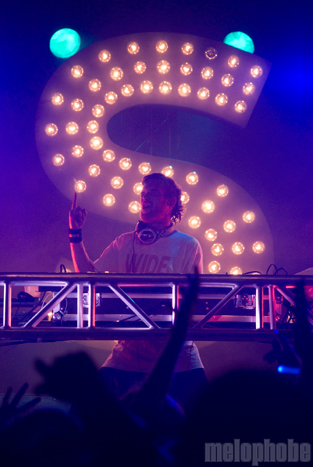 Rusko at Roseland Theater, April 15, 2011. Photo by Colin McLaughlin.