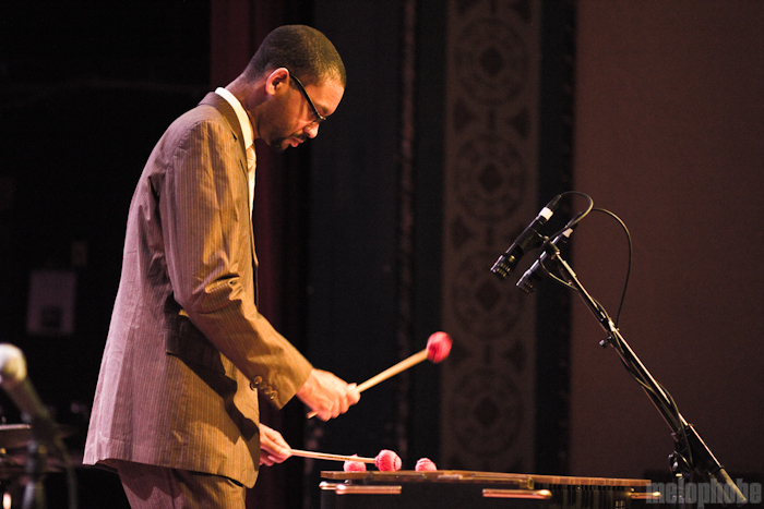 Ellis Marsalis at Aladdin Theater, April 16, 2011. Photo by Troy Dunham.