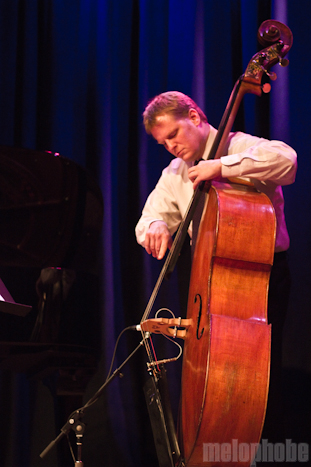Ellis Marsalis at Aladdin Theater, April 16, 2011. Photo by Troy Dunham.
