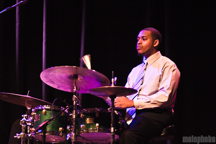 Ellis Marsalis at Aladdin Theater, April 16, 2011. Photo by Troy Dunham.
