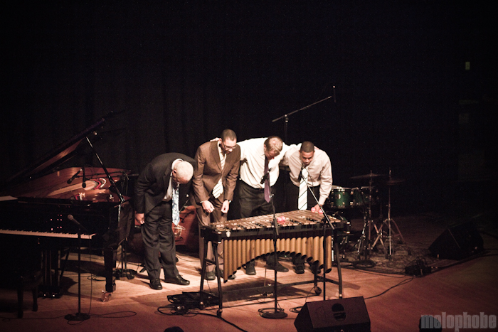 Ellis Marsalis at Aladdin Theater, April 16, 2011. Photo by Troy Dunham.
