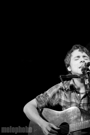 Joe Pug at Middle East Upstairs, April 18, 2010. Photo by Boston Concert Photography.