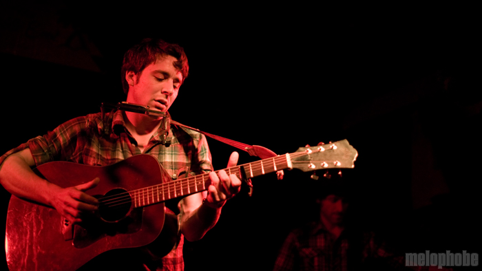Joe Pug at Middle East Upstairs, April 18, 2010. Photo by Boston Concert Photography.