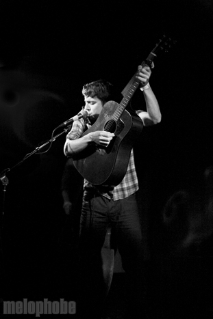 Joe Pug at Middle East Upstairs, April 18, 2010. Photo by Boston Concert Photography.