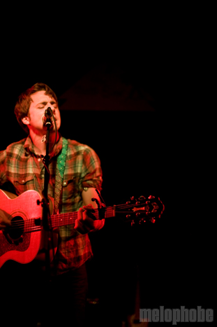 Joe Pug at Middle East Upstairs, April 18, 2010. Photo by Boston Concert Photography.