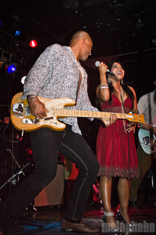 Dengue Fever at Dante's, April 22, 2010. Photo by Troy Dunham.
