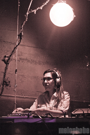 Dj Anjali and the Incredible Kid at Dante's, April 22, 2010. Photo by Troy Dunham.