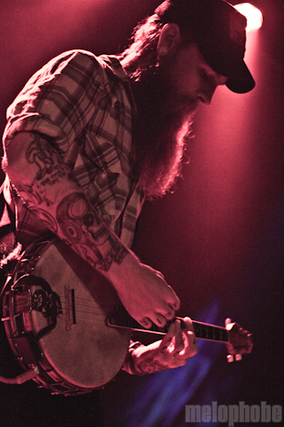 The Devil Makes Three at Wonder Ballroom, April 24, 2011. Photo by Troy Dunham.
