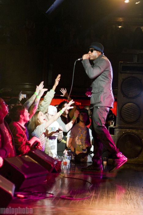 Talib Kweli at Paradise Rock Club, April 26, 2011. Photo by Ian Doreian.