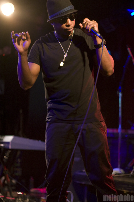 Talib Kweli at Paradise Rock Club, April 26, 2011. Photo by Ian Doreian.