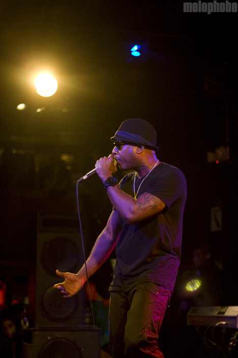 Talib Kweli at Paradise Rock Club, April 26, 2011. Photo by Ian Doreian.