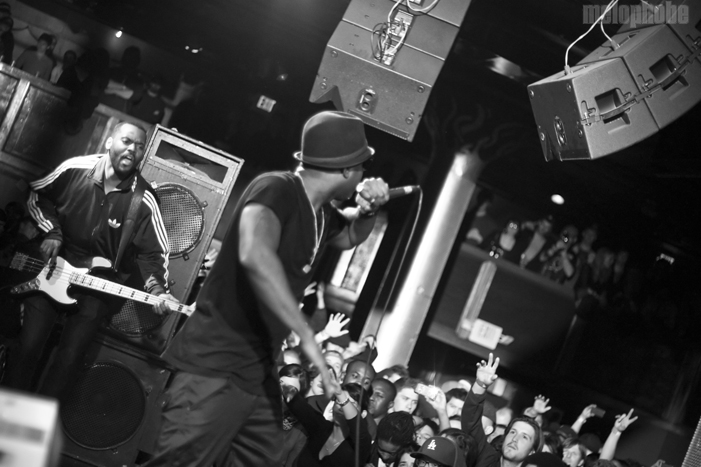 Talib Kweli at Paradise Rock Club, April 26, 2011. Photo by Ian Doreian.