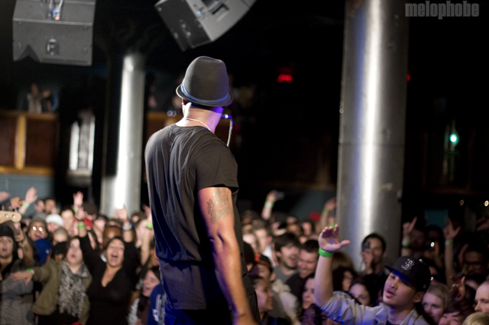 Talib Kweli at Paradise Rock Club, April 26, 2011. Photo by Ian Doreian.