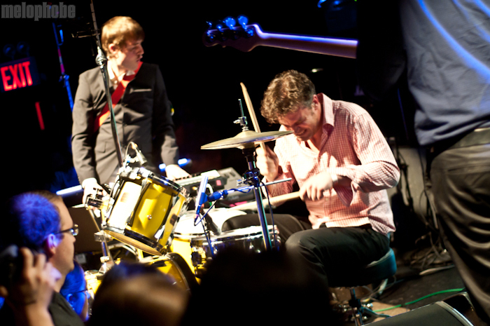 Battles at Le Poisson Rouge, April 27, 2011. Photo by Chris Barth.