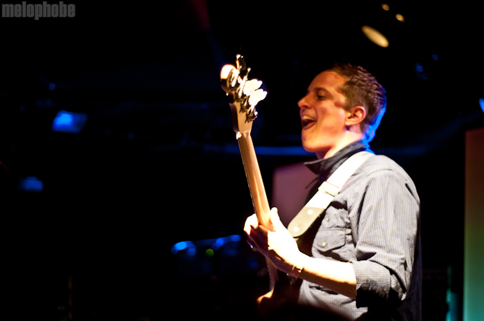 Battles at Le Poisson Rouge, April 27, 2011. Photo by Chris Barth.