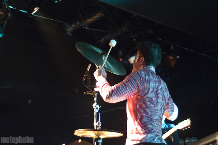 Battles at Le Poisson Rouge, April 27, 2011. Photo by Chris Barth.