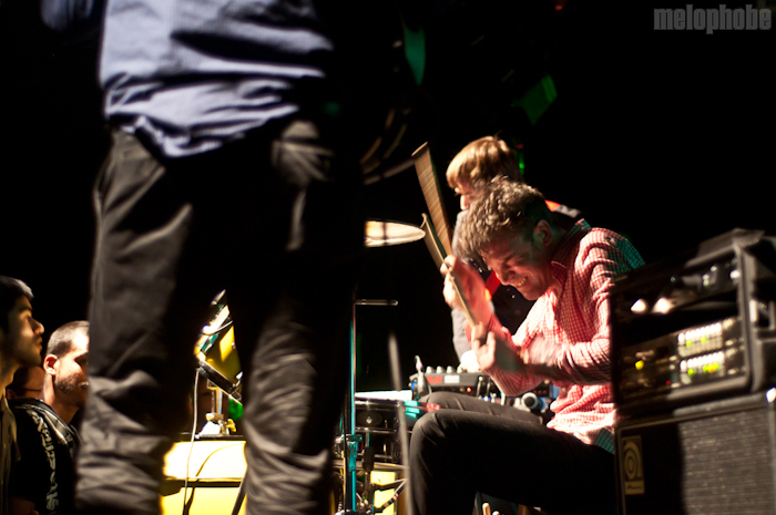 Battles at Le Poisson Rouge, April 27, 2011. Photo by Chris Barth.