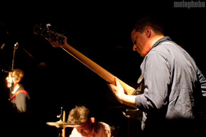 Battles at Le Poisson Rouge, April 27, 2011. Photo by Chris Barth.