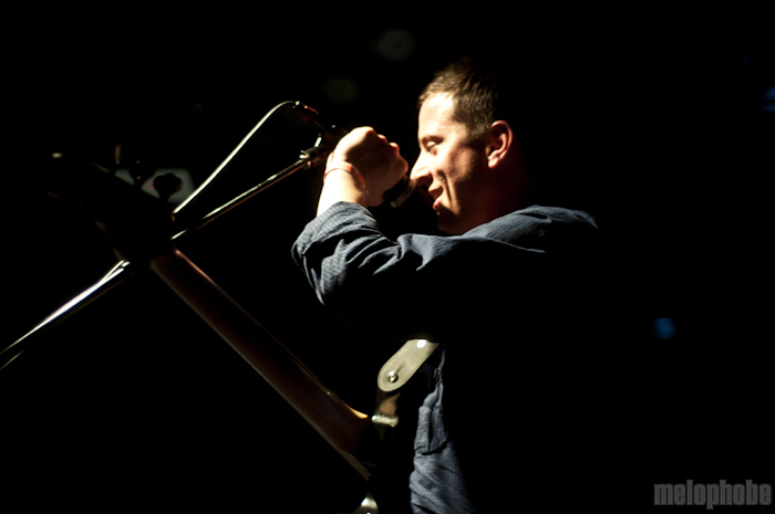 Battles at Le Poisson Rouge, April 27, 2011. Photo by Chris Barth.