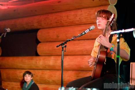 Buke & Gass at Doug Fir Lounge, April 28, 2010. Photo by Ian McNeil.