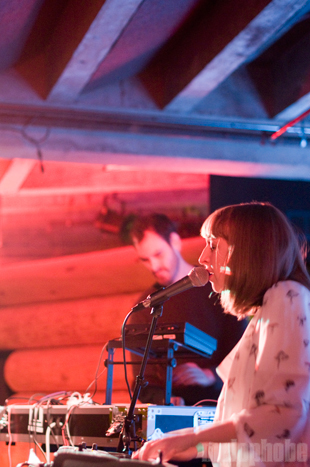White Hinterland at Doug Fir Lounge, April 28, 2010. Photo by Ian McNeil.