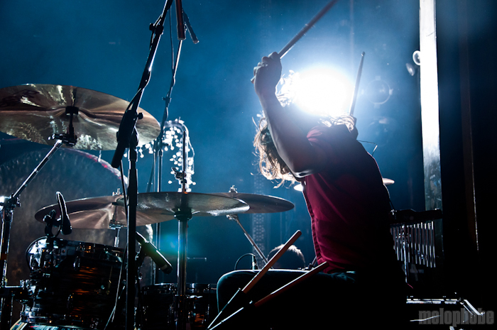 The Joy Formidable at Webster Hall, April 29, 2011. Photo by Chris Barth.