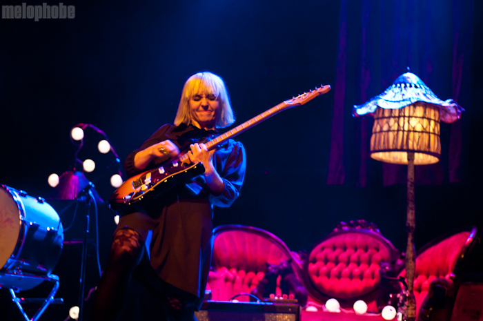 The Joy Formidable at Webster Hall, April 29, 2011. Photo by Chris Barth.