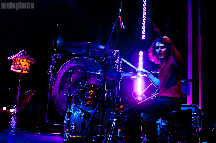 The Joy Formidable at Webster Hall, April 29, 2011. Photo by Chris Barth.