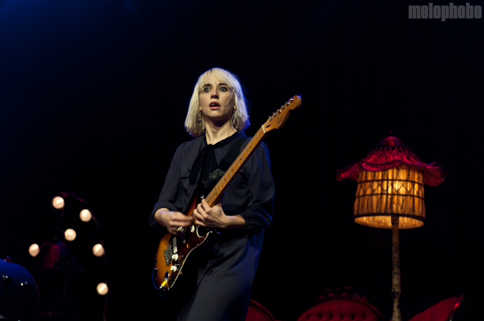 The Joy Formidable at Webster Hall, April 29, 2011. Photo by Chris Barth.