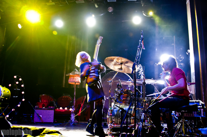 The Joy Formidable at Webster Hall, April 29, 2011. Photo by Chris Barth.