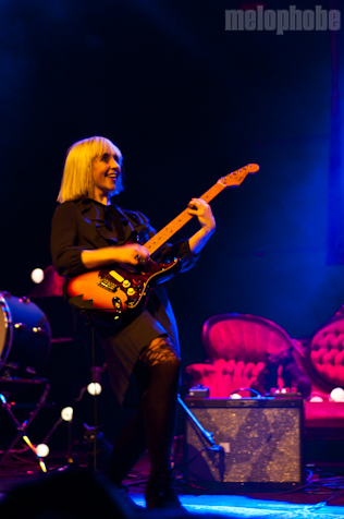 The Joy Formidable at Webster Hall, April 29, 2011. Photo by Chris Barth.