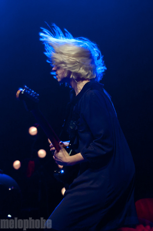 The Joy Formidable at Webster Hall, April 29, 2011. Photo by Chris Barth.
