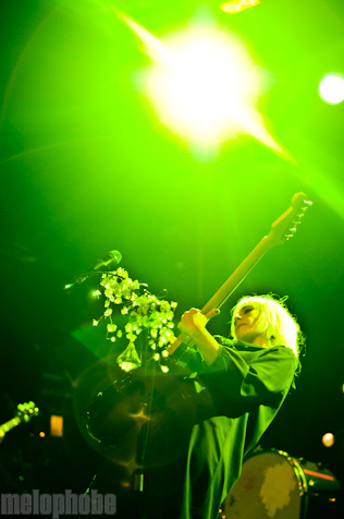 The Joy Formidable at Webster Hall, April 29, 2011. Photo by Chris Barth.