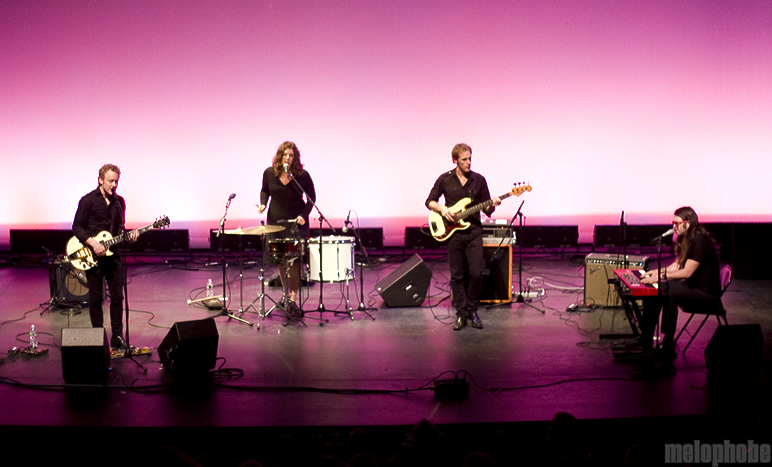 Low at Paramount Theatre, April 29, 2011. Photo by Beth Freeman Doreian.