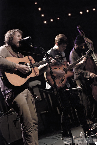 Fleet Foxes at Crystal Ballroom, May 1, 2011. Photo by Colin McLaughlin.