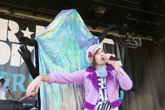 of Montreal at Brandeis University, May 1, 2011. Photo by Ian Doreian and Michael Zonenashvili.