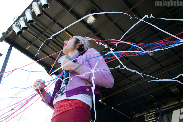 of Montreal at Brandeis University, May 1, 2011. Photo by Ian Doreian and Michael Zonenashvili.