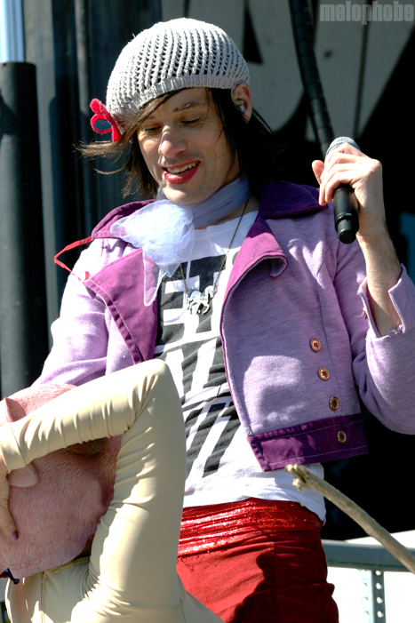 of Montreal at Brandeis University, May 1, 2011. Photo by Ian Doreian and Michael Zonenashvili.