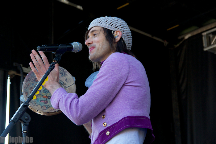 of Montreal at Brandeis University, May 1, 2011. Photo by Ian Doreian and Michael Zonenashvili.