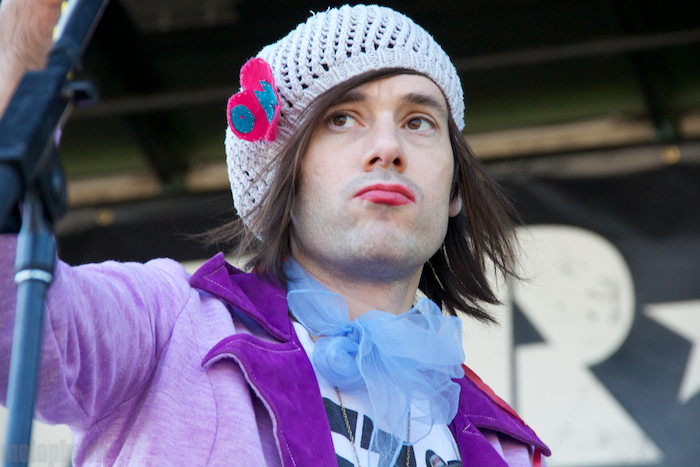 of Montreal at Brandeis University, May 1, 2011. Photo by Ian Doreian and Michael Zonenashvili.