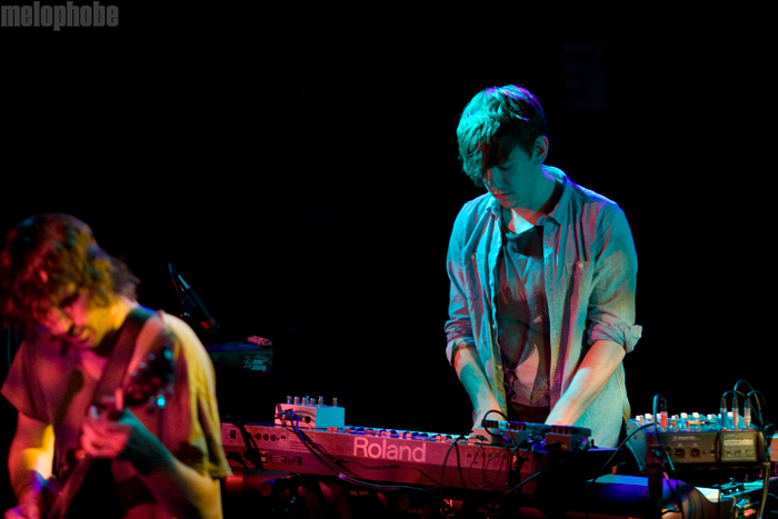 Foals at Paradise Rock Club, May 2, 2011. Photo by Beth Freeman Doreian and Michael Zonenashvili.