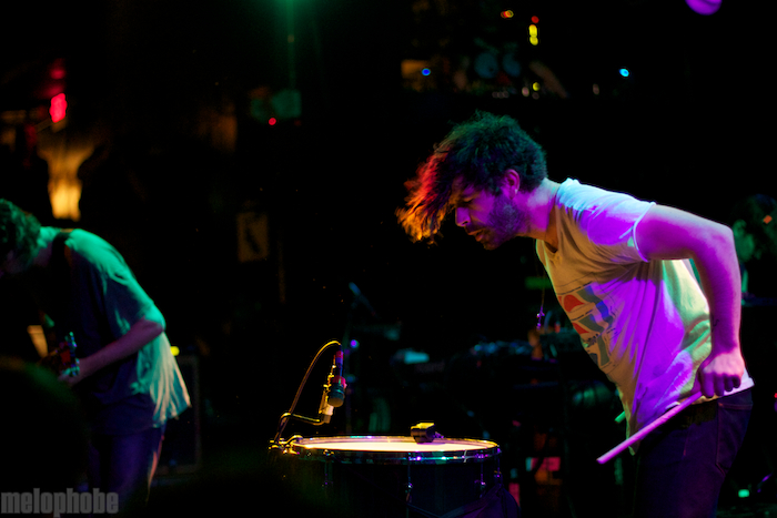Foals at Paradise Rock Club, May 2, 2011. Photo by Beth Freeman Doreian and Michael Zonenashvili.