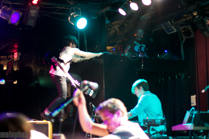 Foals at Paradise Rock Club, May 2, 2011. Photo by Beth Freeman Doreian and Michael Zonenashvili.