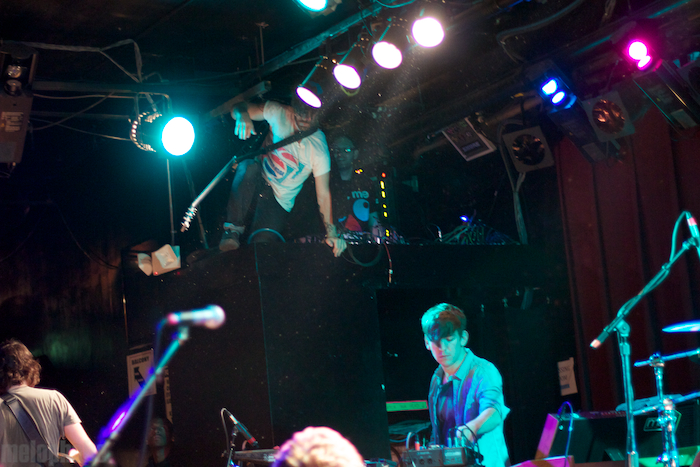 Foals at Paradise Rock Club, May 2, 2011. Photo by Beth Freeman Doreian and Michael Zonenashvili.