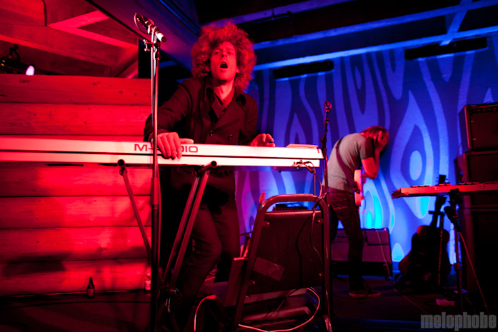 Menomena at Doug Fir Lounge, May 2, 2011. Photo by Justin Kent.
