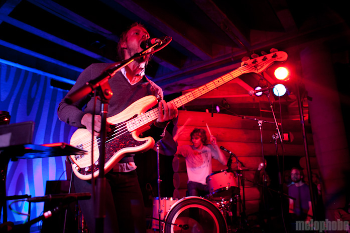 Menomena at Doug Fir Lounge, May 2, 2011. Photo by Justin Kent.