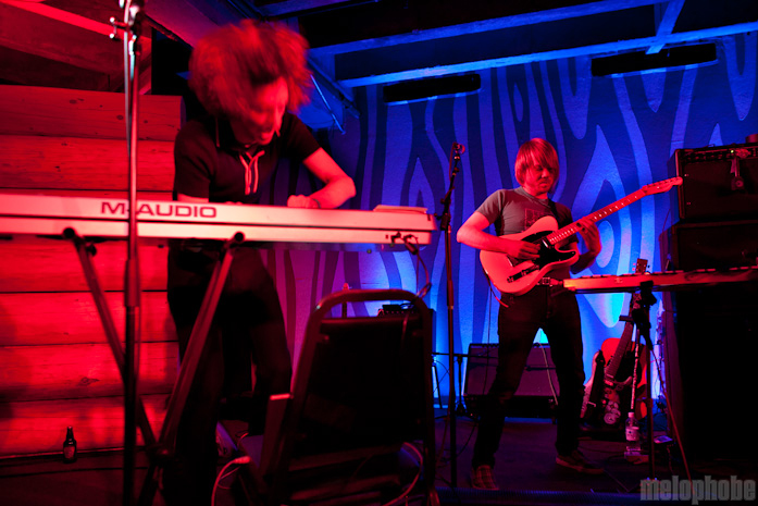 Menomena at Doug Fir Lounge, May 2, 2011. Photo by Justin Kent.