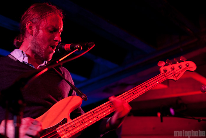 Menomena at Doug Fir Lounge, May 2, 2011. Photo by Justin Kent.